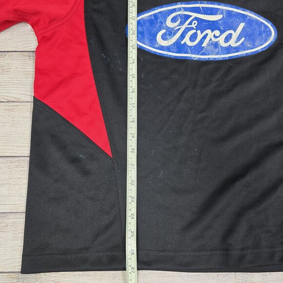 Vintage Adidas NFL Kansas City Chiefs Y2K Short Sleeve Button Top Sz M Rare 2006 - Picture 13 of 13